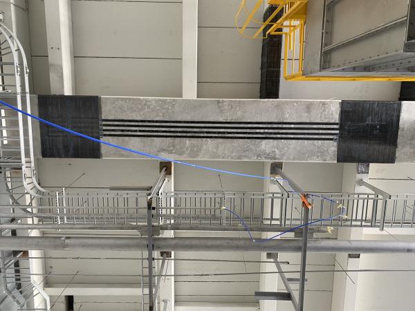 Szénszálas lamella megerősítés kivitelezése